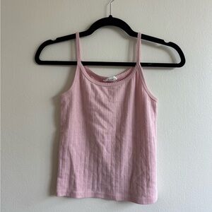 youth/girls light pink tank